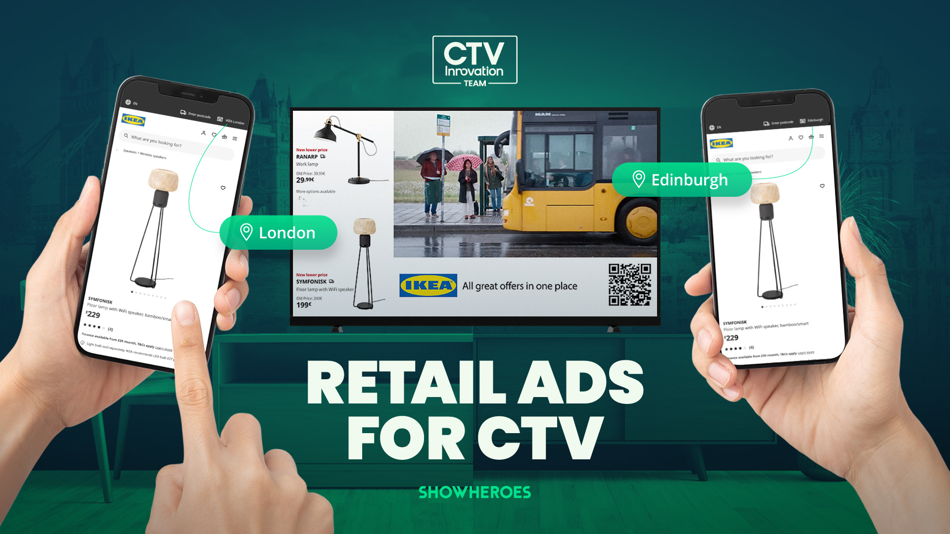 ShowHeroes Retail Ad for CTV - Ikea