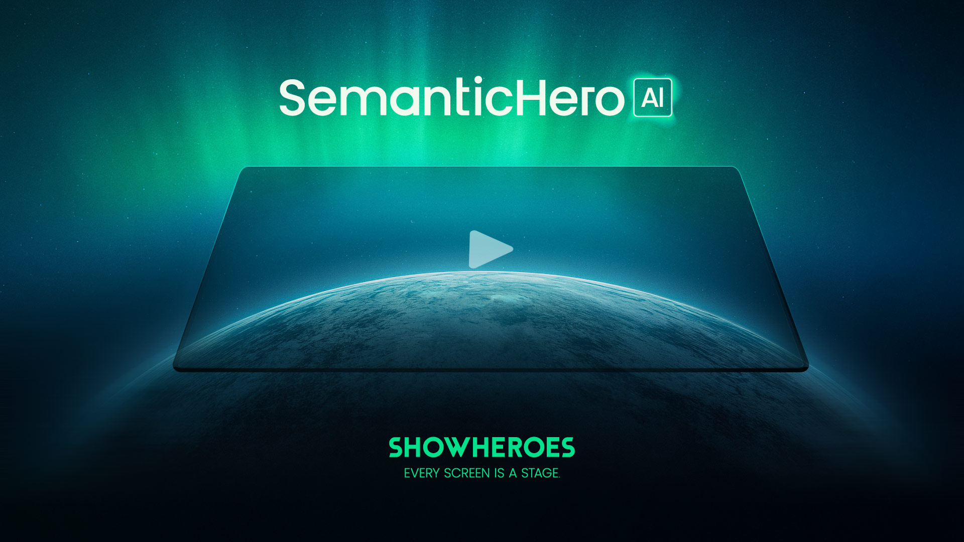 SH-AI-PR-header ShowHeroes - Every Screen is a Stage - new launch of SemanticHero AI